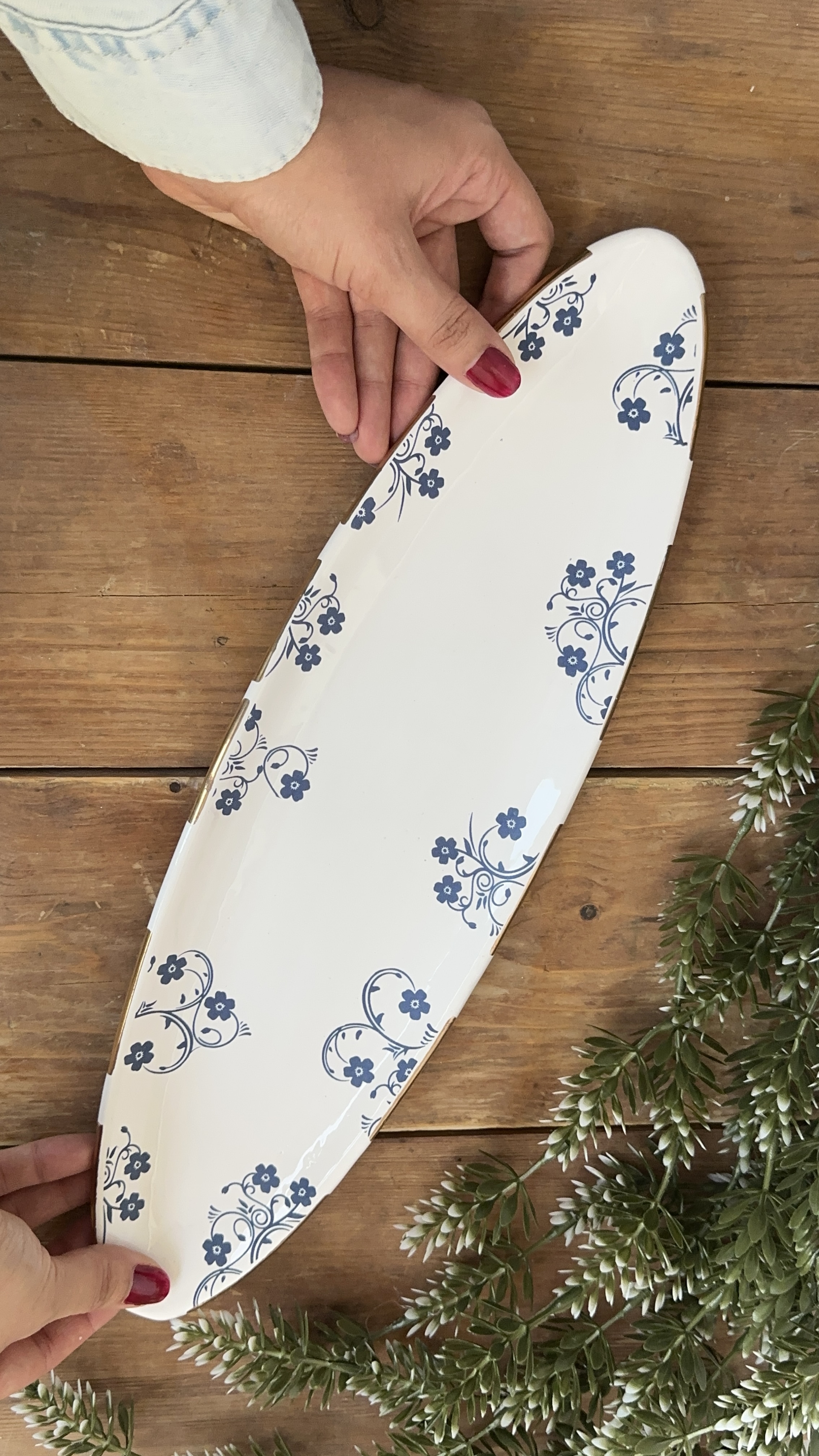 رولت خوری سرامیکی شیرینی خوری
