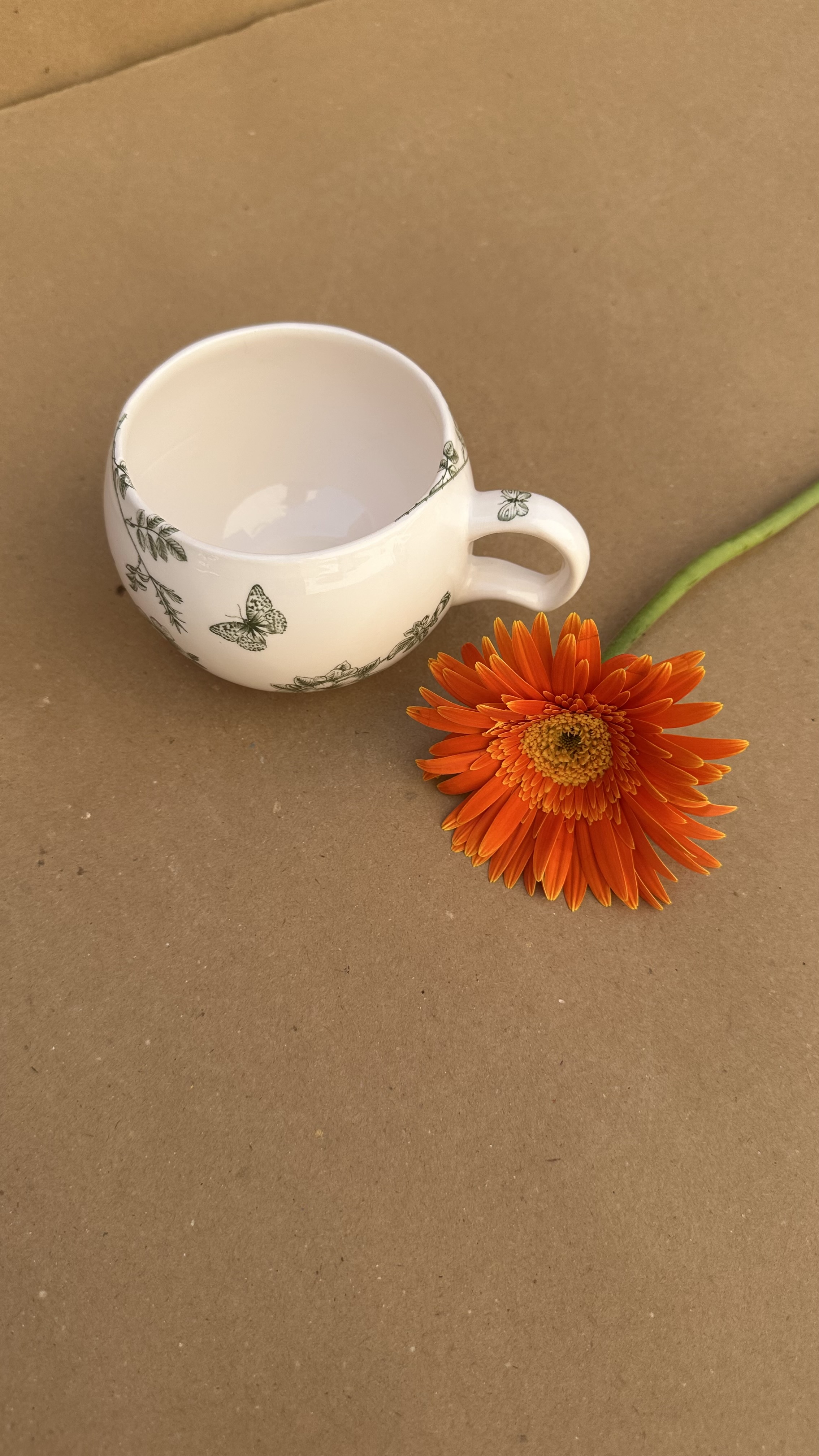 ست فنجان و قندان سرامیکی
